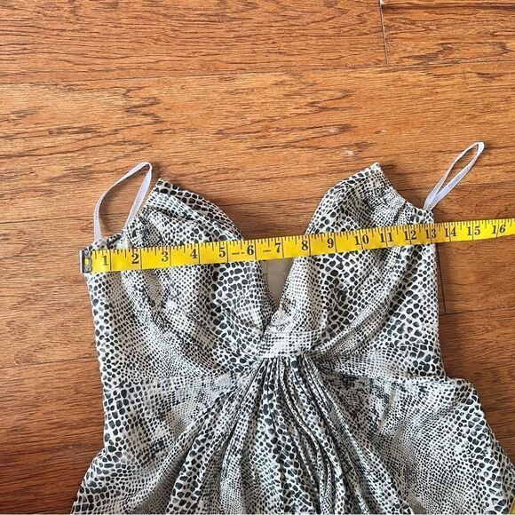 Zimmermann Monochrome Snake Print Mini Dress - Picture 13 of 16